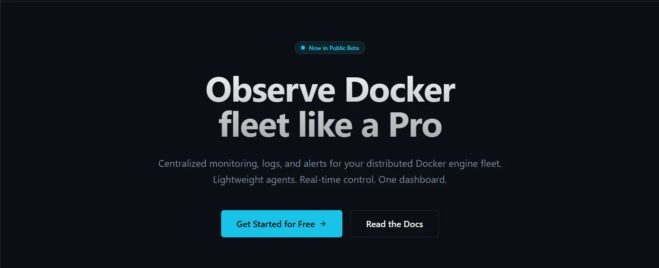 Docker Dashboard